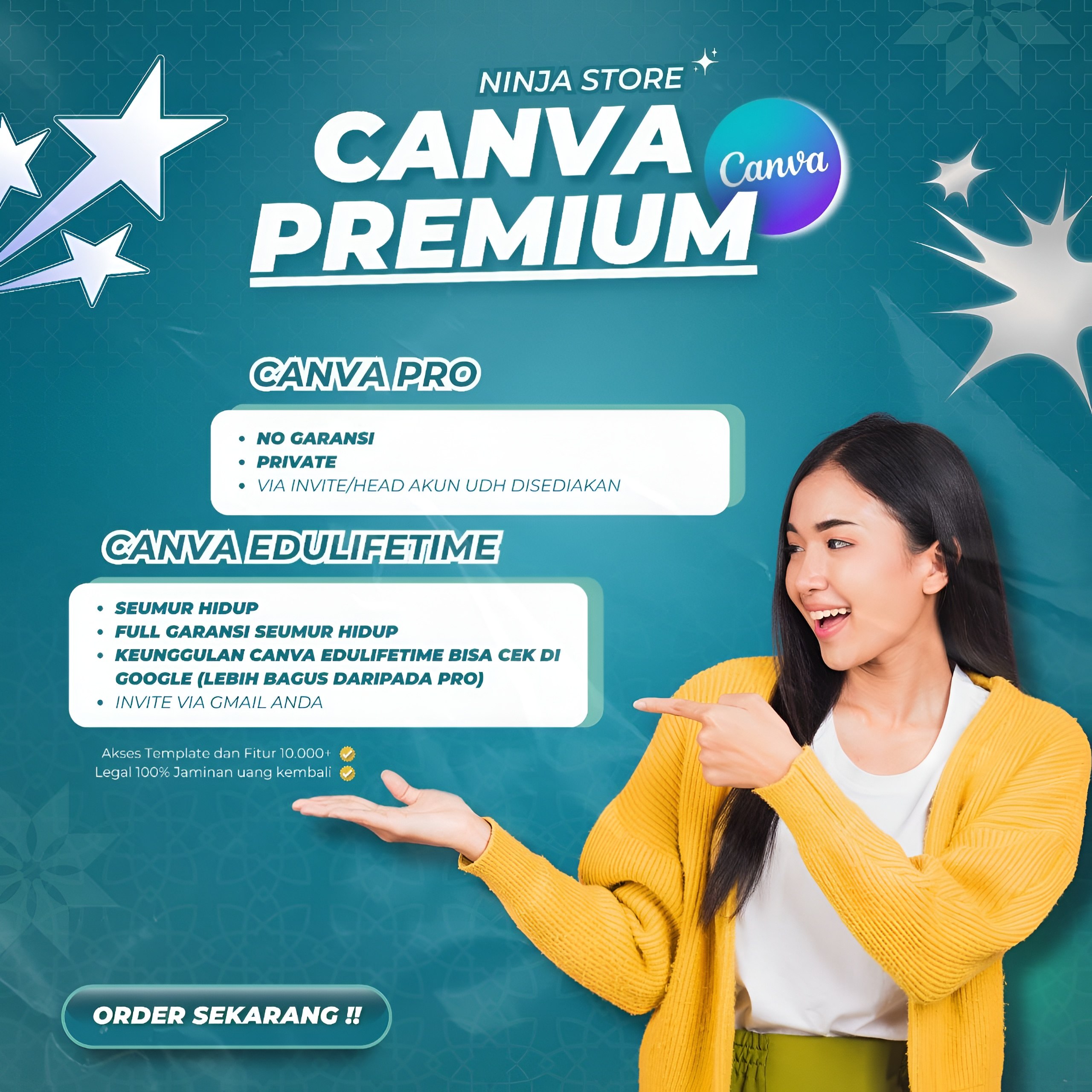 CANVA EDU (INVITE) - SEUMUR HIDUP!