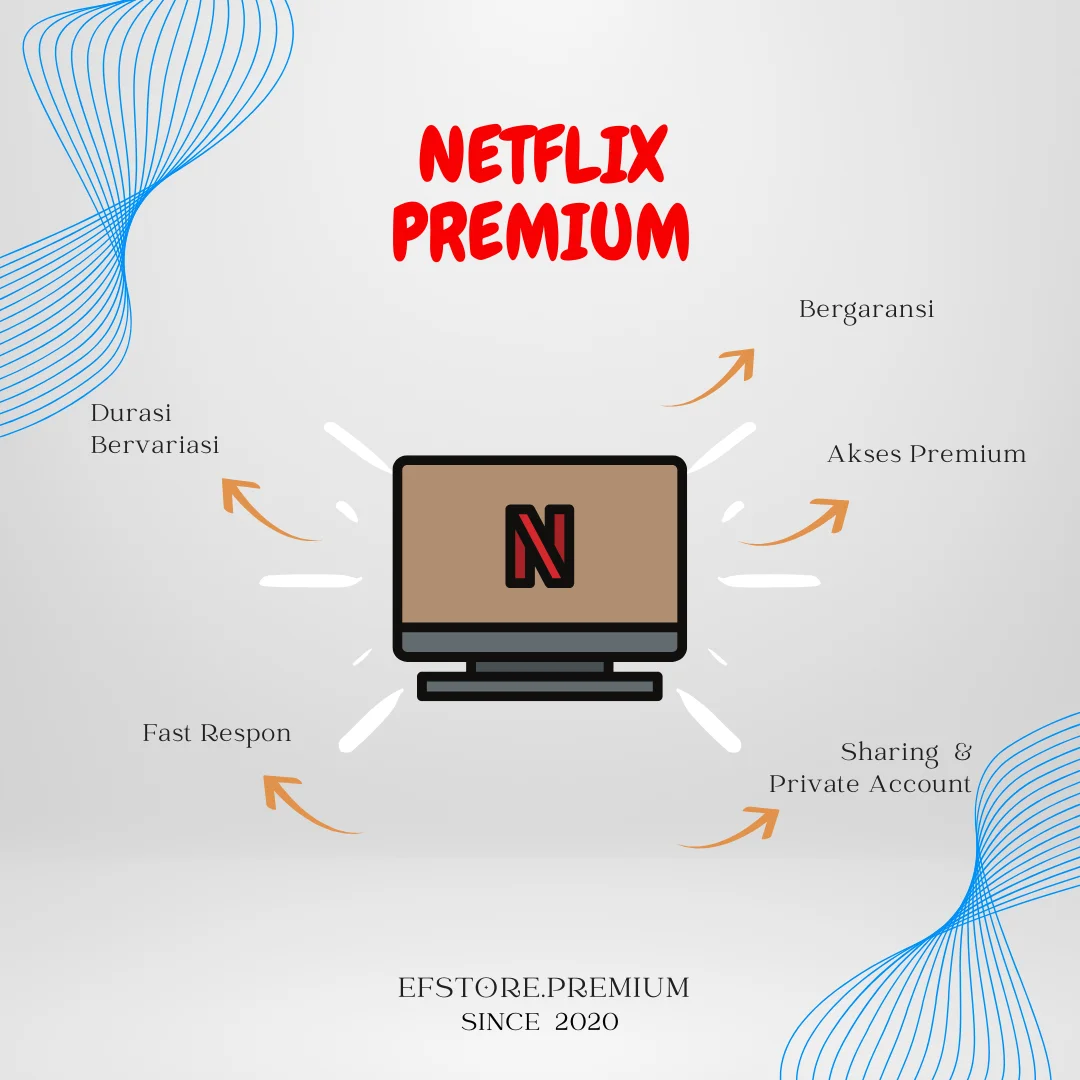 Netflix Premium Sharing Harian