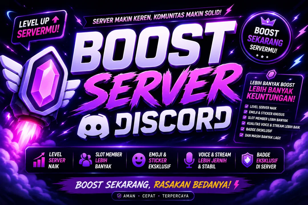 BOOST SERVER DISCORD