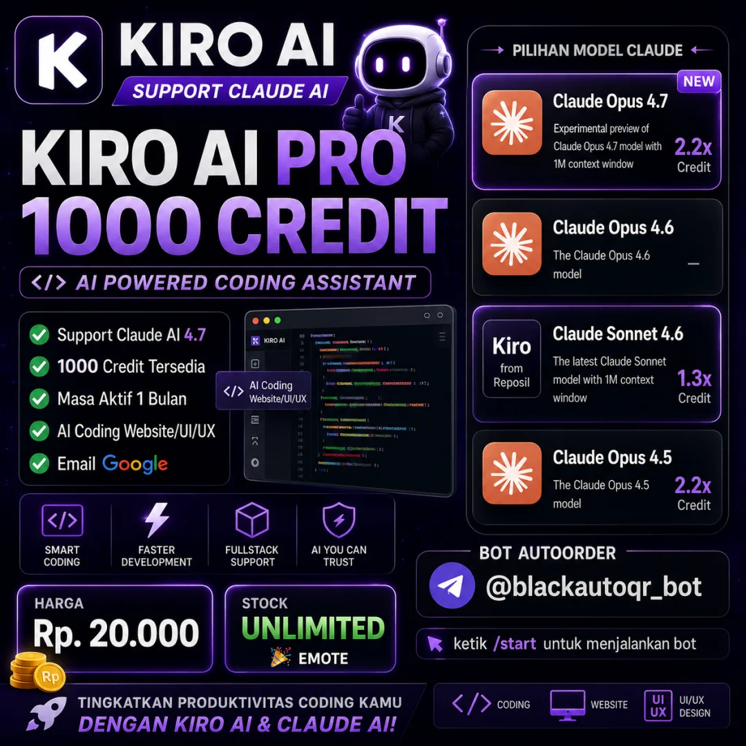 KIRO AI PRO 1000 CREDIT