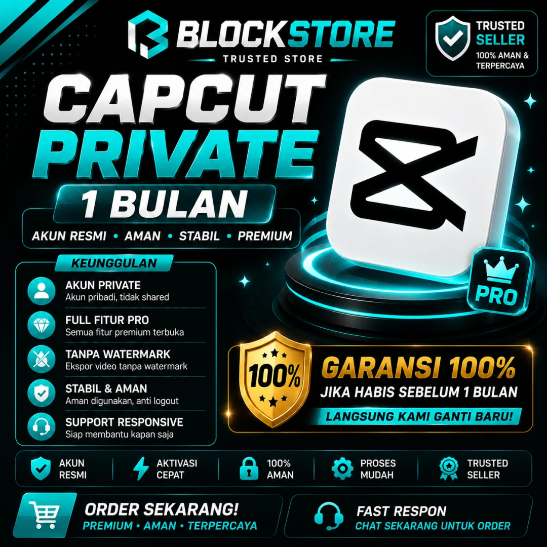 CAPCUT Private 1 Month