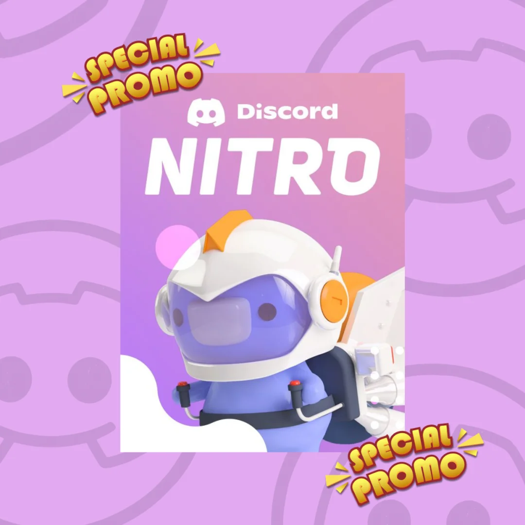 DISCORD NITRO 1 BULAN FULL GARANSI