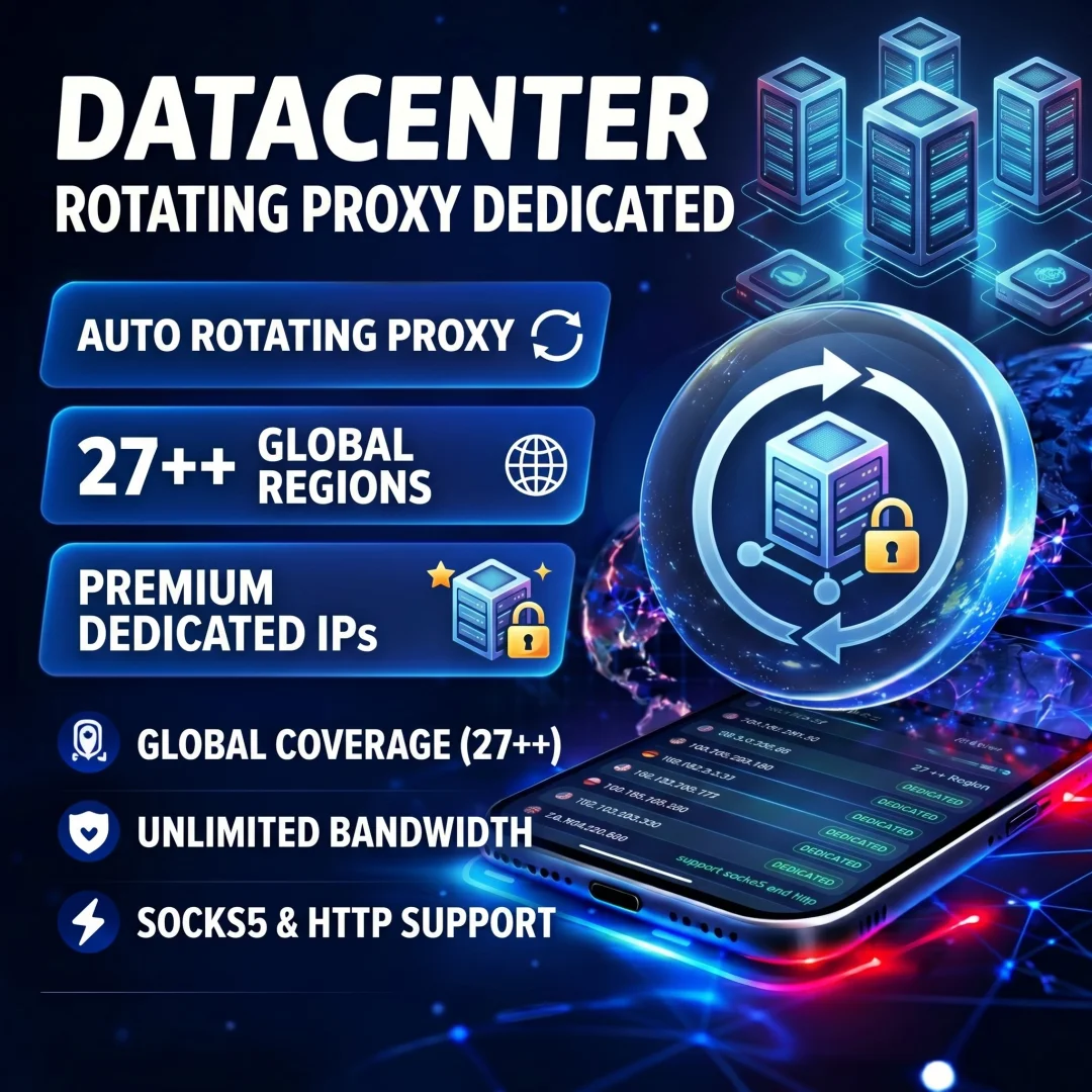 Dedicated server proxy datacenter