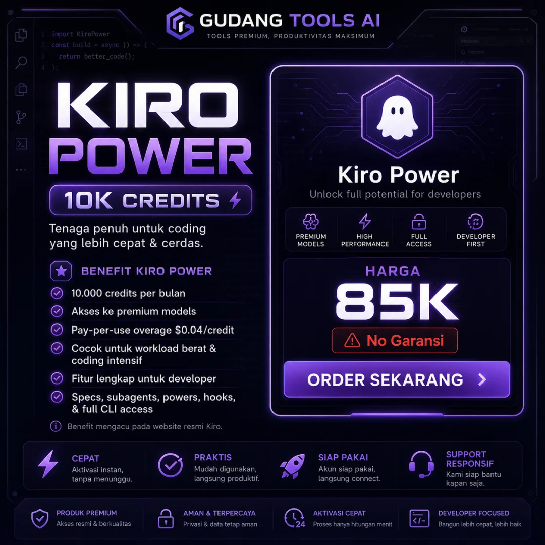 Kiro Power 10K Credits