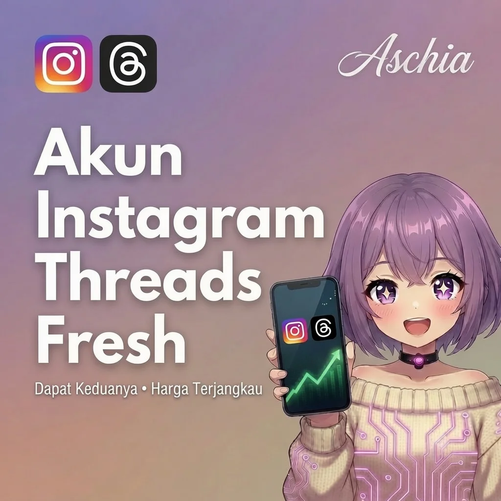 Akun Instagram + Threads Fresh