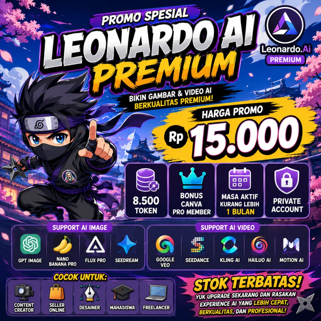 🚀 LEONARDO AI PREMIUM – PRIVATE ACCOUNT