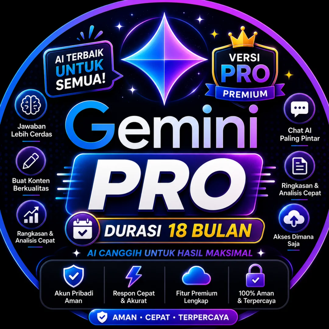 Gemini Pro 18 Bulan