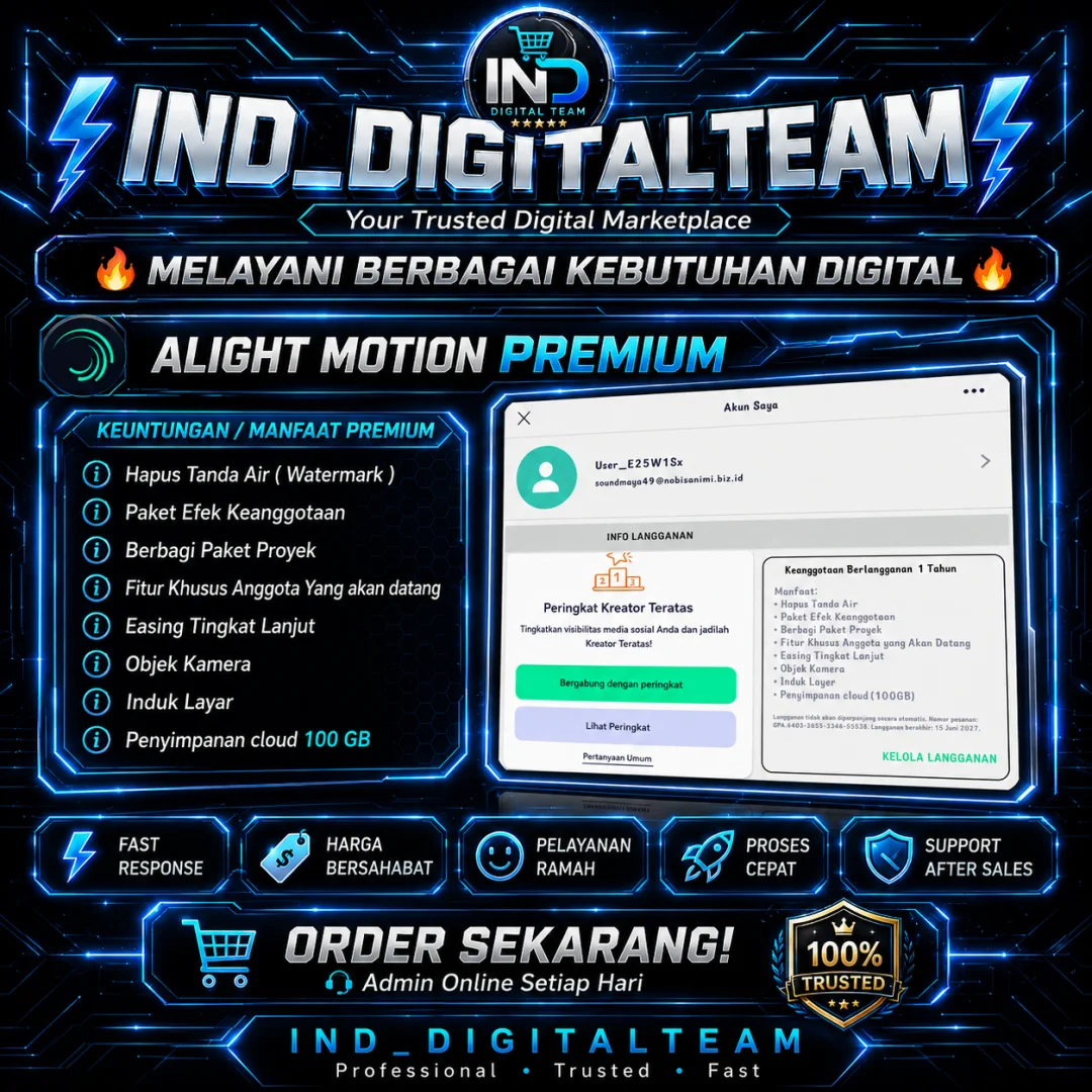 [ FAST ] Alight Motion Premium 1 Tahun