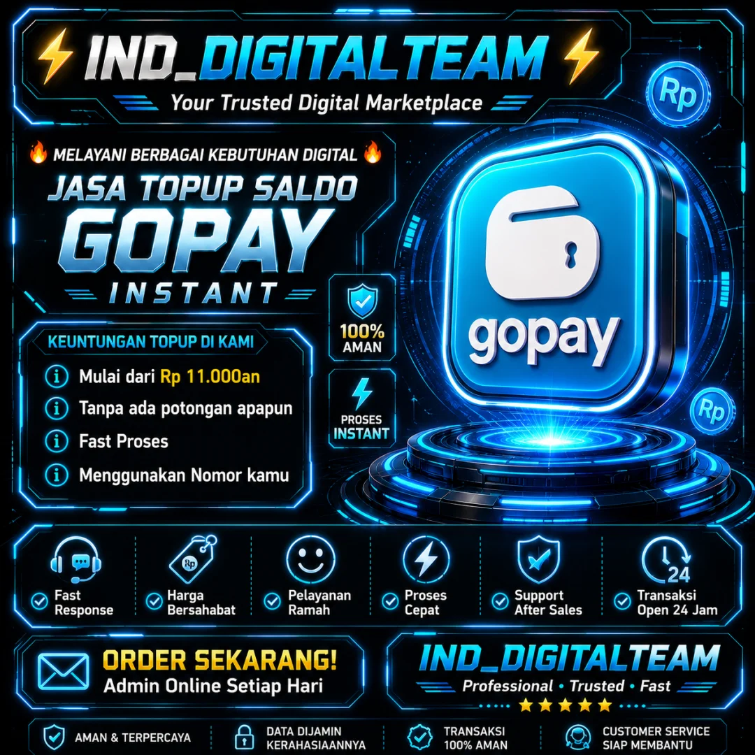 [ FAST ] Topup Saldo GO-PAY