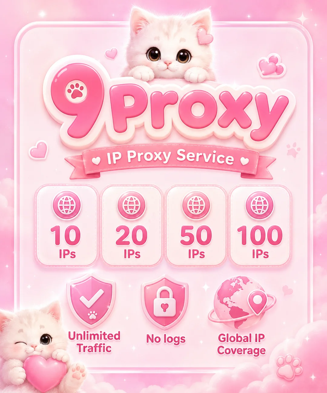 9Proxy Residential Proxy | All Countries | Fresh IPs | CD Key Redeem