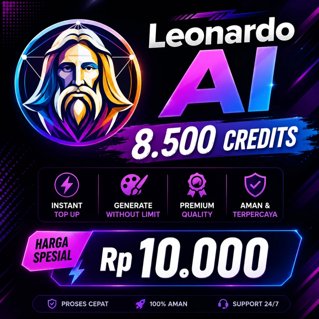 LEONARDO AI 8500 CREDITS
