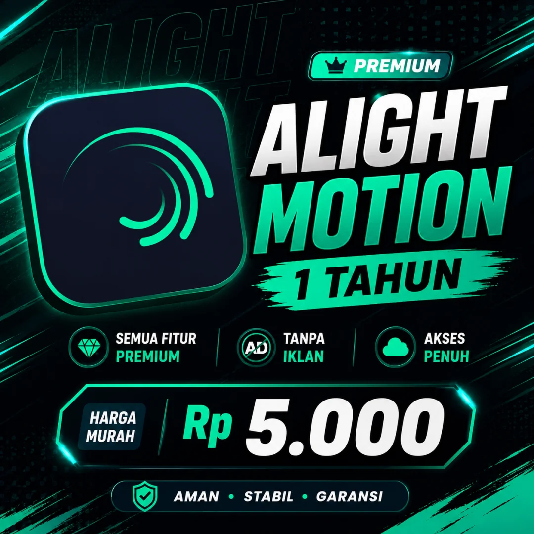 ALIGHT MOTION 1 TAHUN