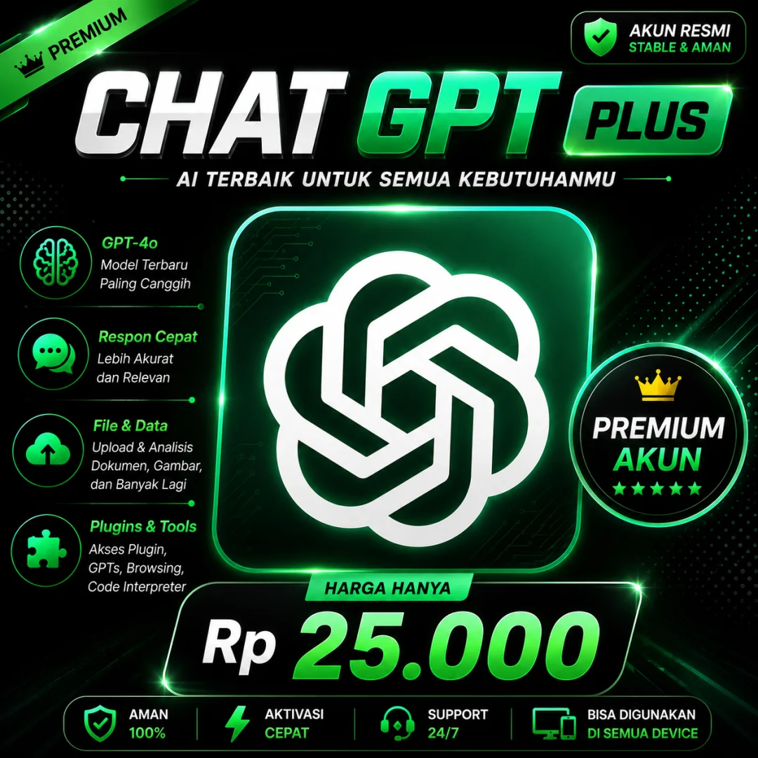 GPT PLUS FRESH 1 BULAN INCLUDE CODEX