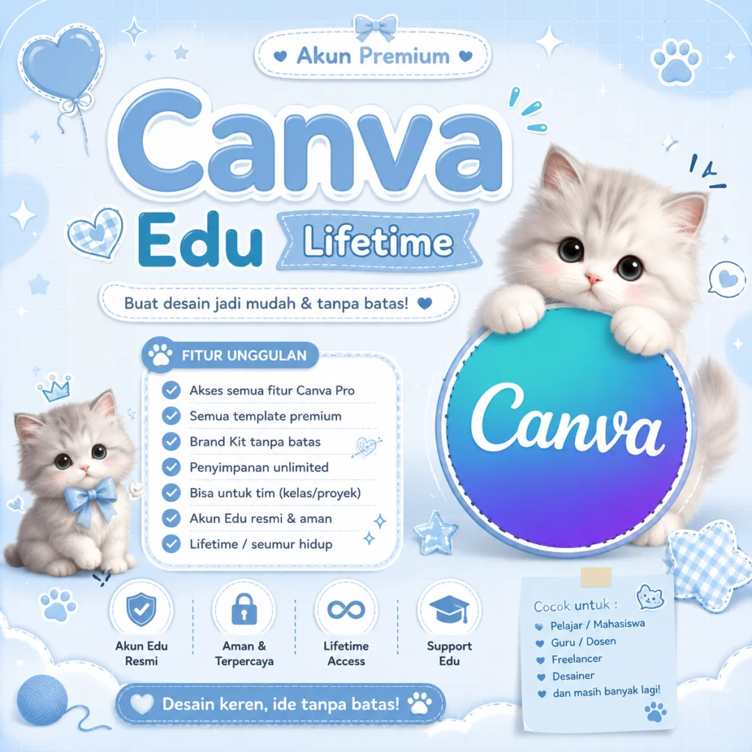 CANVA EDU LIFETIME | Seumur hidup