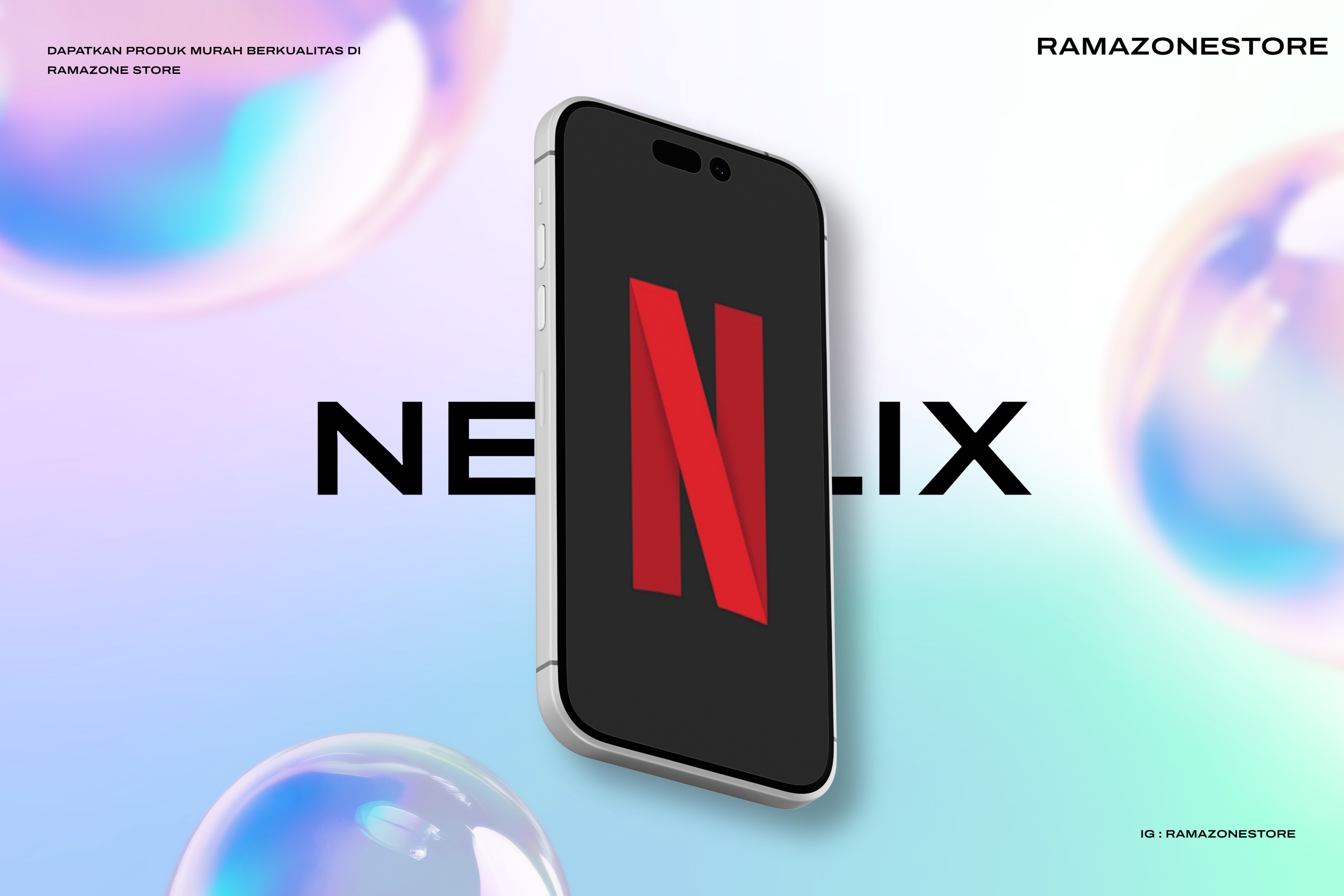 NETFLIX PREMIUM HARIAN DAN BULANAN