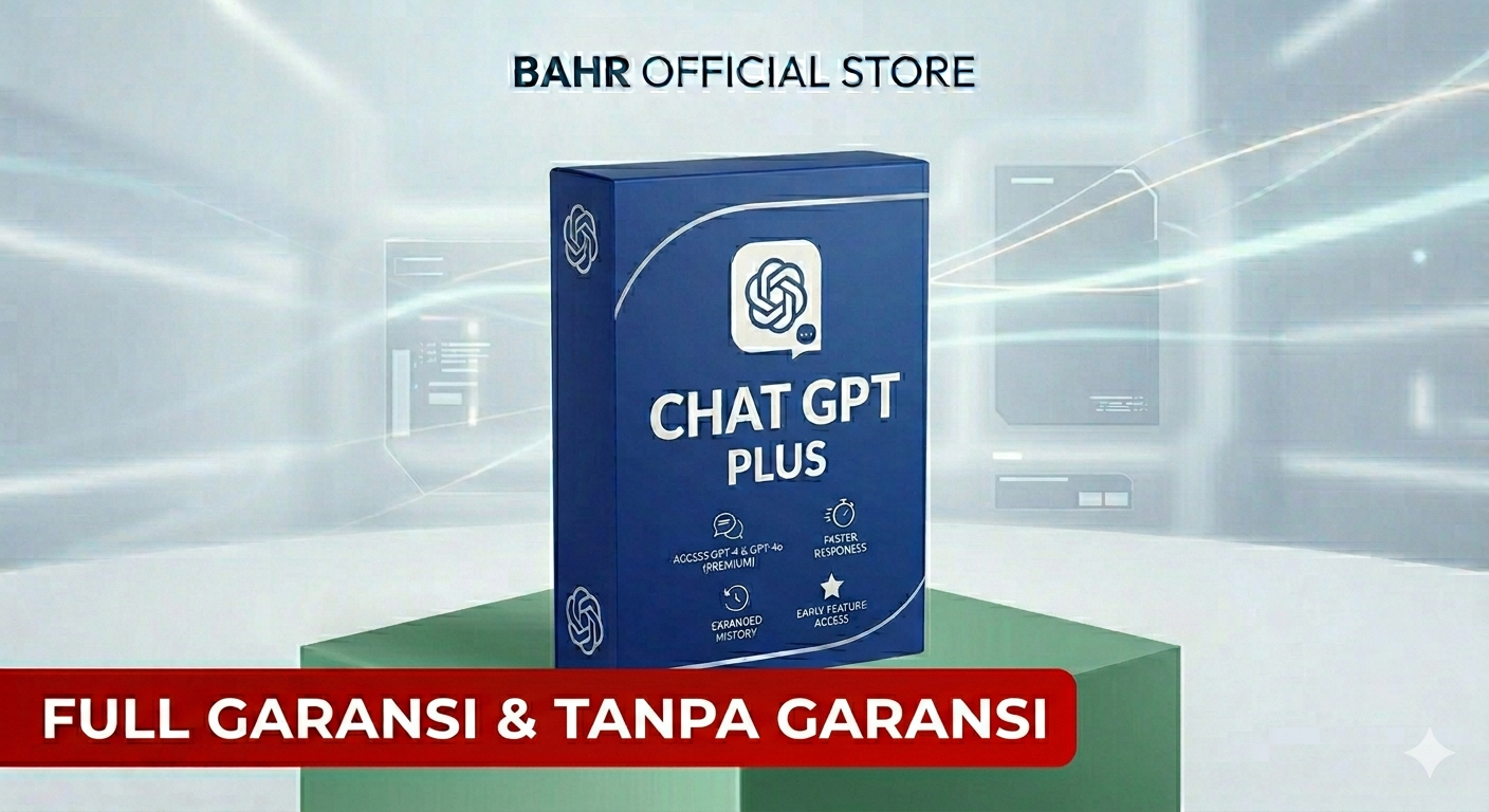 AKUN CHATGPT PLUS PREMIUM | GPT-4 | Akses Cepat & Garansi