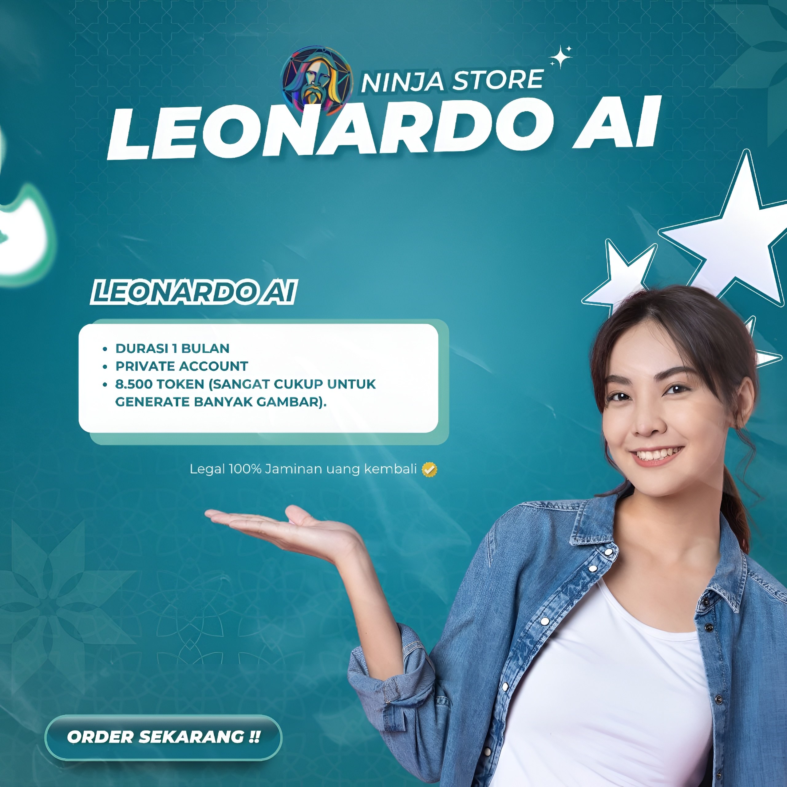 LEONARDO AI - 1 BULAN