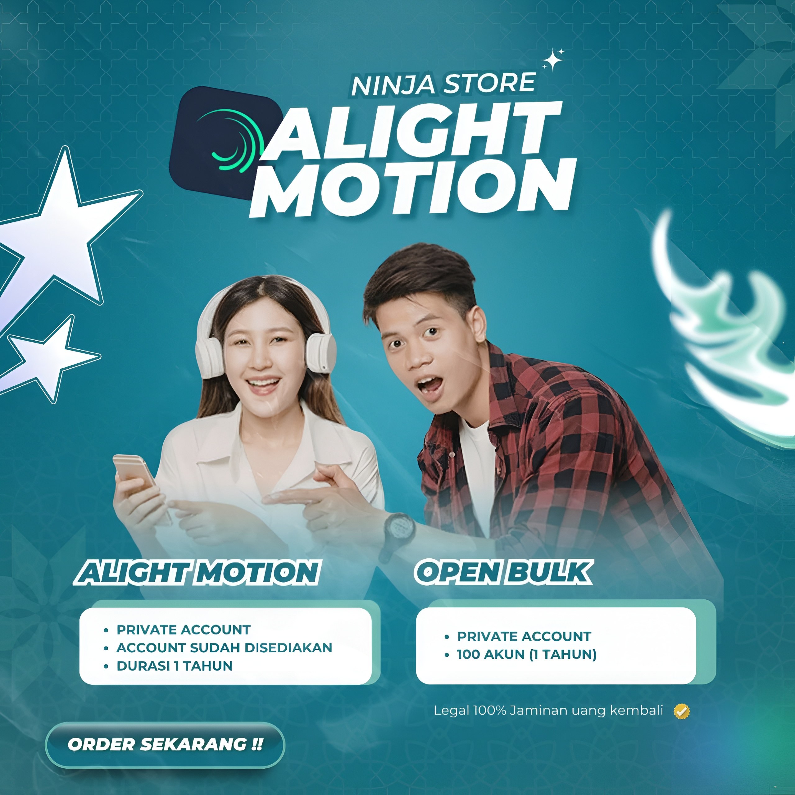 ALIGHT MOTION - 1 TAHUN