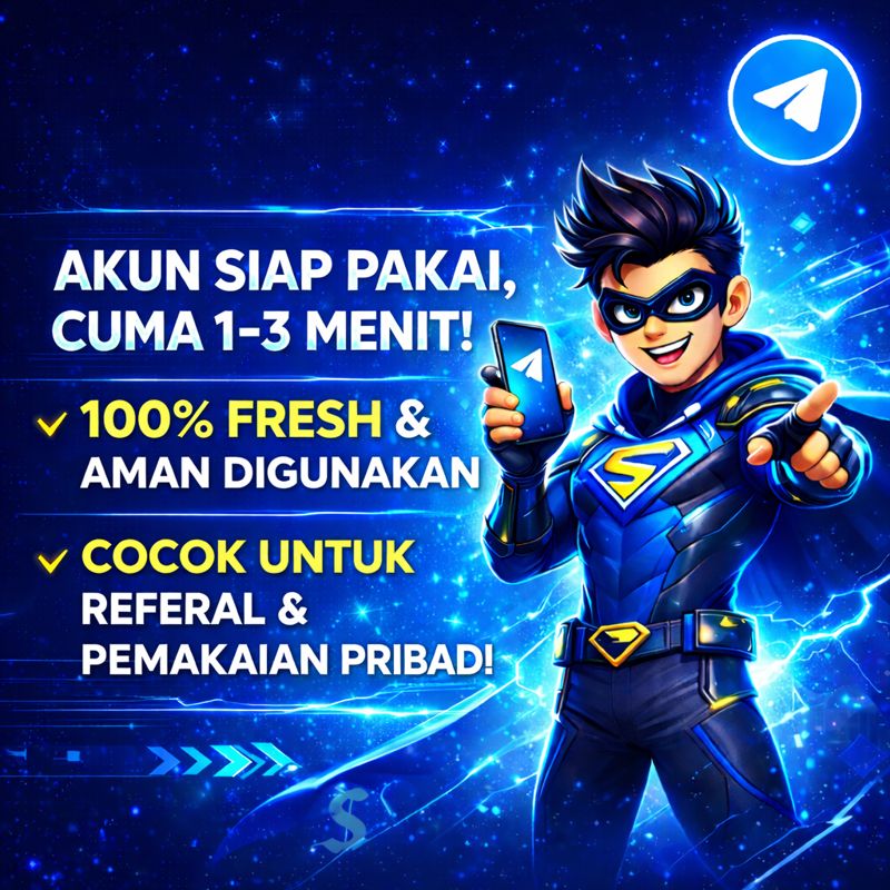 AKUN TELEGRAM FRESH