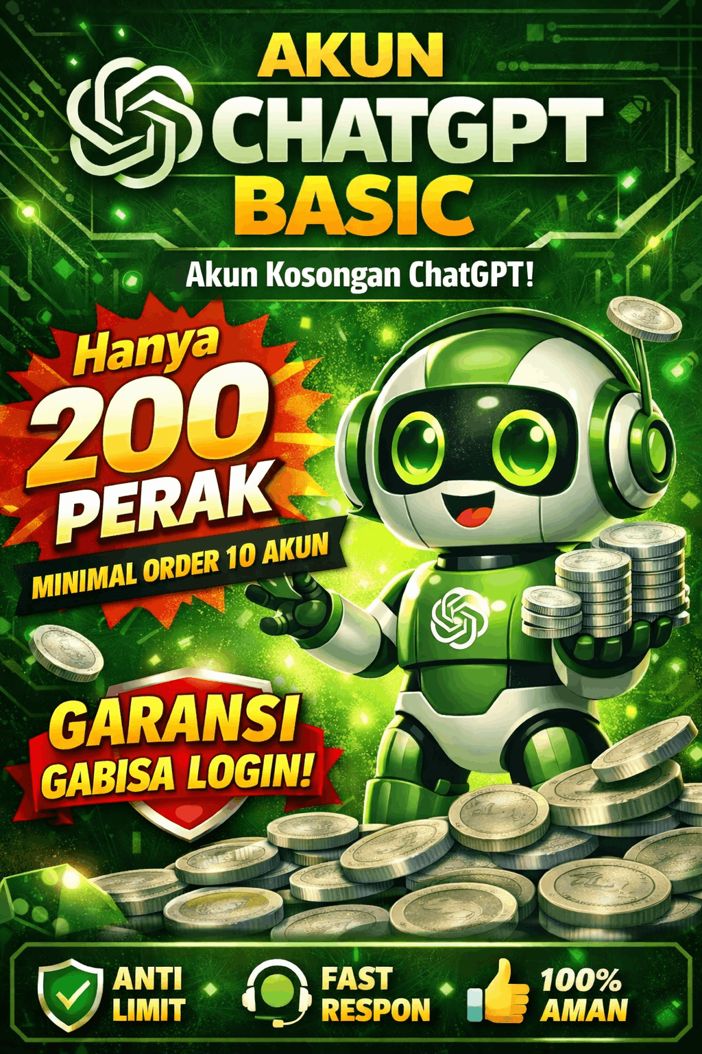 Akun GPT + Payment Plus