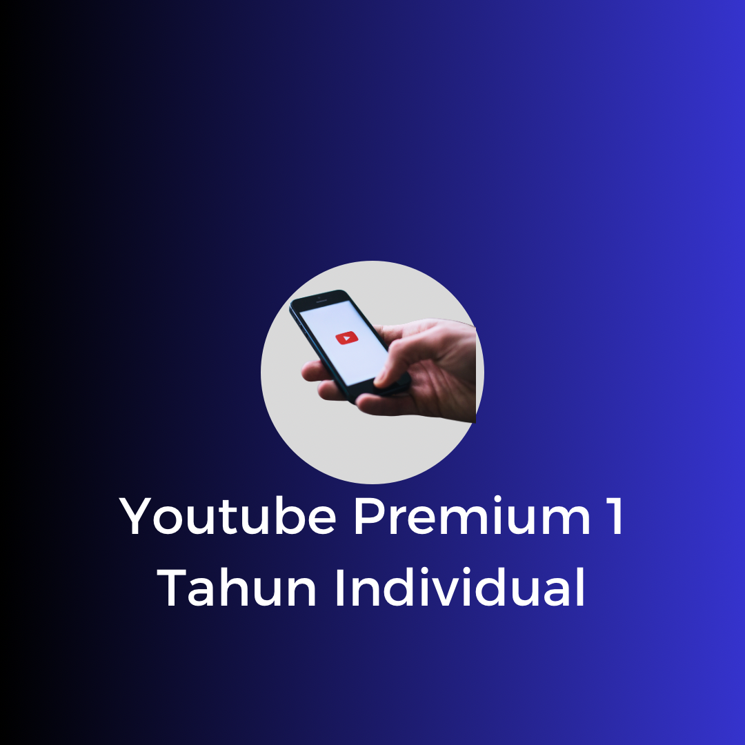 Youtube Premium 1 Tahun Individu