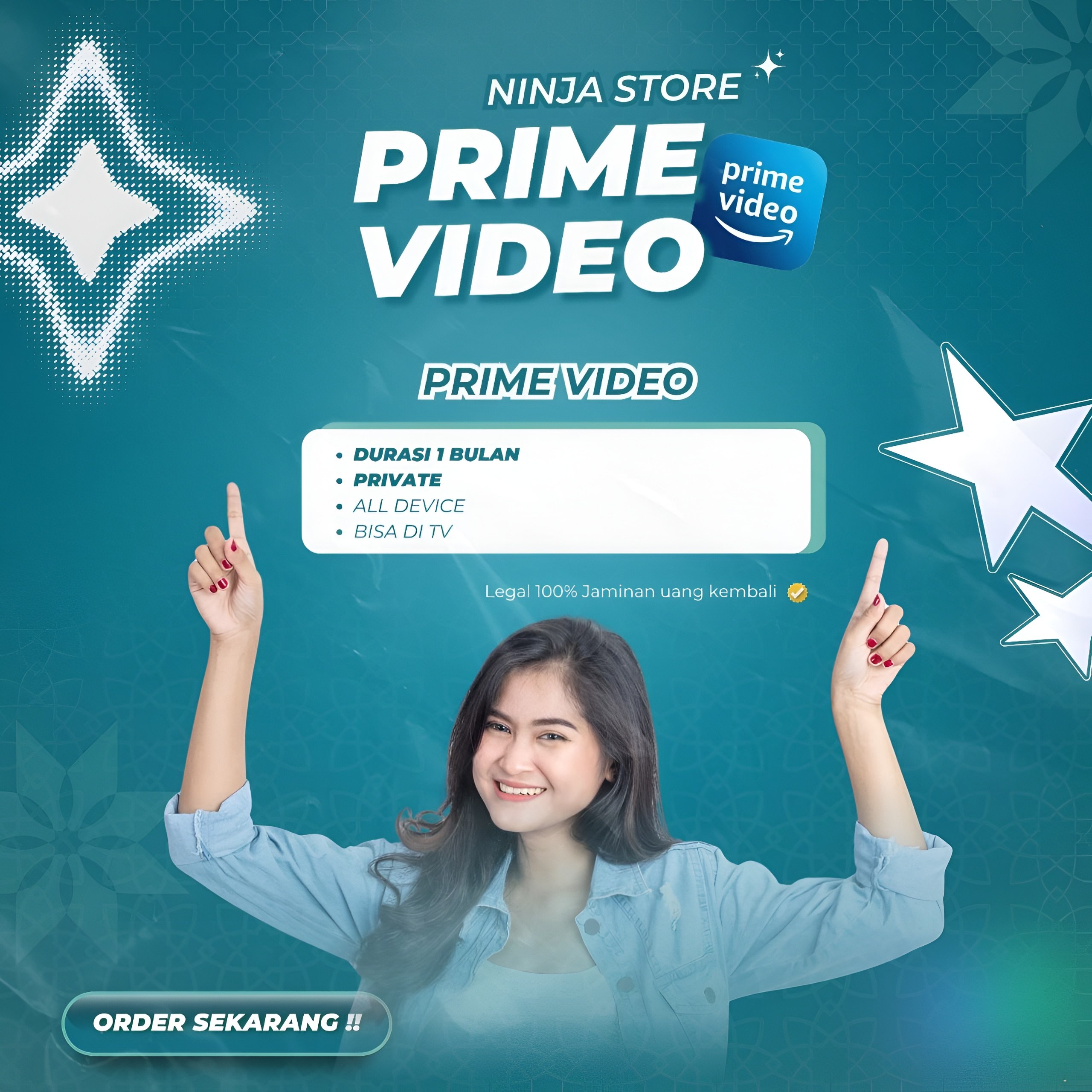 PRIME VIDEO - 1 BULAN