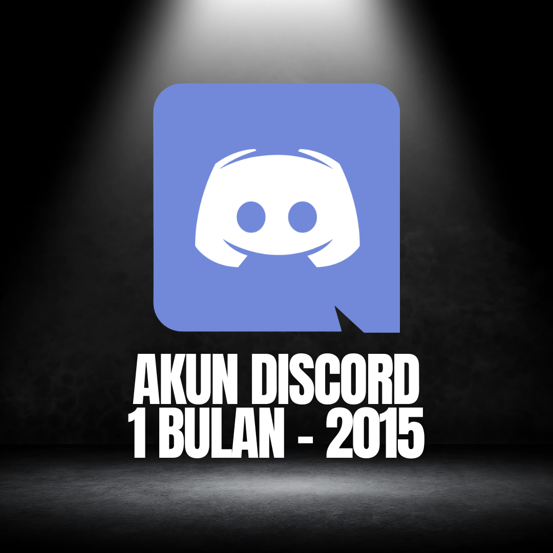 Akun Discord 1 Bulan+ dan Akun 2026-2015 (Fresh&Redeemeble)