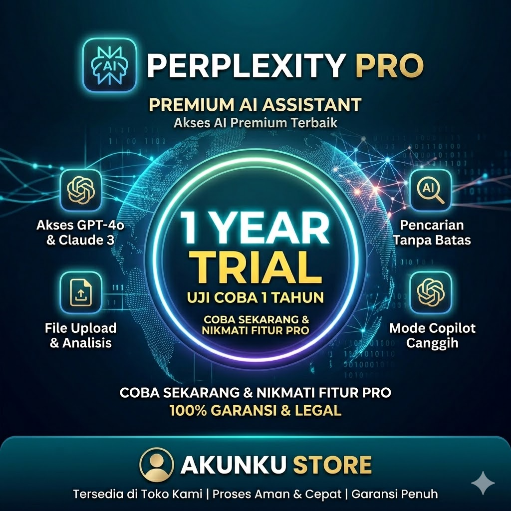 Perplexity PRO - 1 Year TRIAL Subscription PERPLEXITY