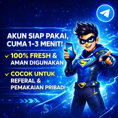 AKUN TELEGRAM FRESH