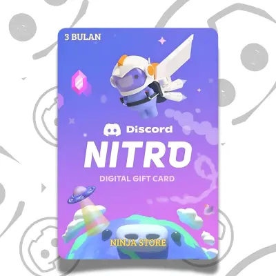 DISCORD NITRO - 3 BULAN