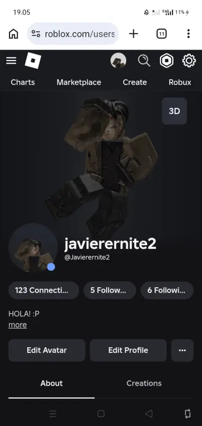 Akun Roblox Avatar Uncheck