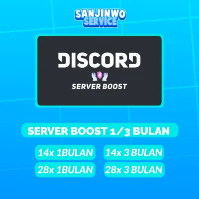 Server Boost 1/3 Bulan