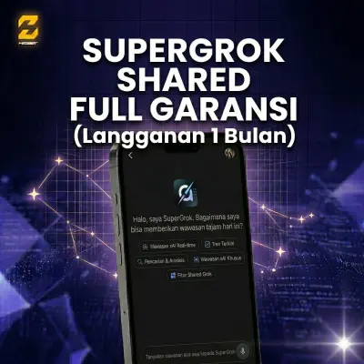 SuperGrok Shared 1 Bulan