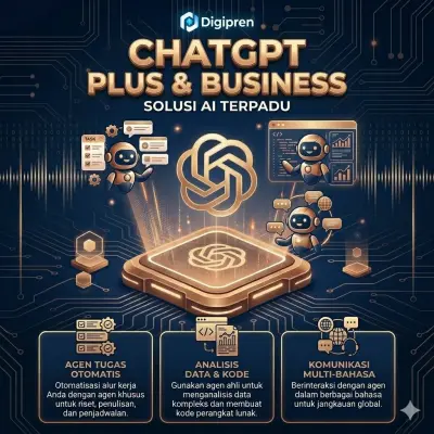 Chatgpt Plus dan Business 1 bulan