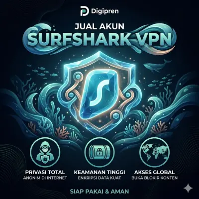 Surfshark vpn 2 bulan bergaransi