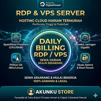 RDP & VPS HARIAN - Digital Ocean