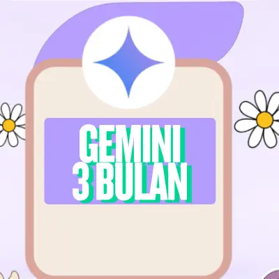 Google Gemini Pro 3 Bulan