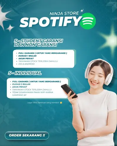 SPOTIFY PREMIUM - 1/2/3 BULAN