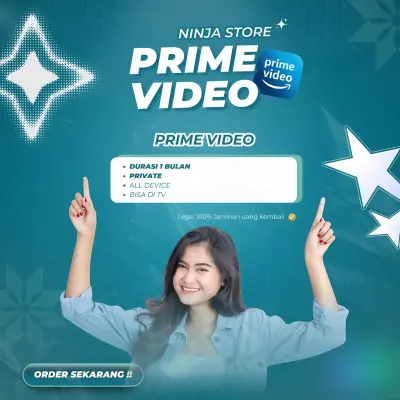 PRIME VIDEO - 1 BULAN