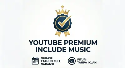 YOUTUBE PREMIUM FULL GARANSI