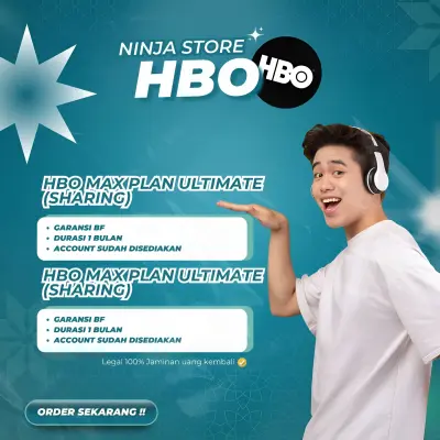 HBO MAX - ULTIMATE - 1 BULAN