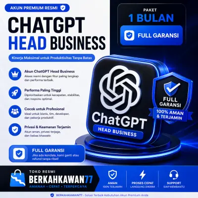 ChatGPT Business Head 1 Bulan