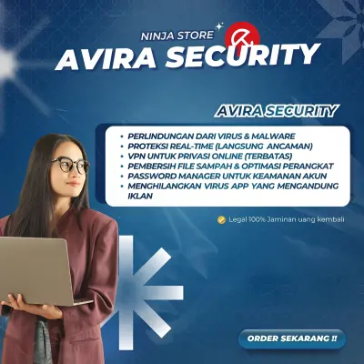 AVIRA - 3 BULAN - VPN & SECURITY