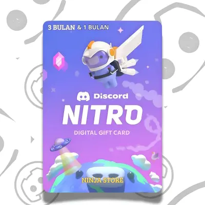 DISCORD NITRO - 1 BULAN