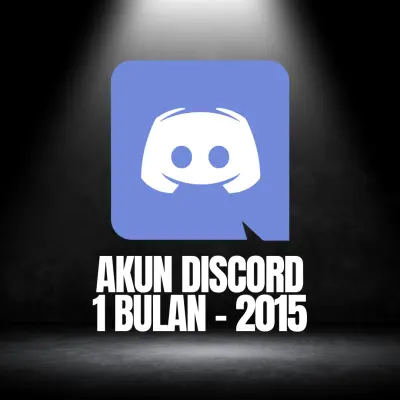 Akun Discord 1 Bulan+ dan Akun 2026-2015 (Fresh&Redeemeble)