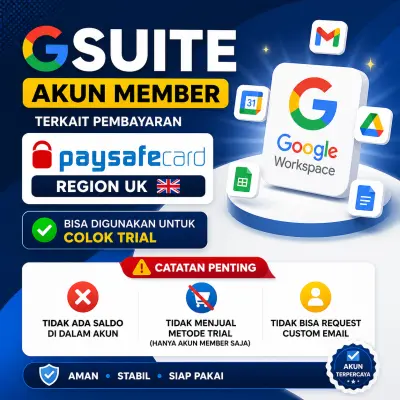 Gsuite x Paysafecard
