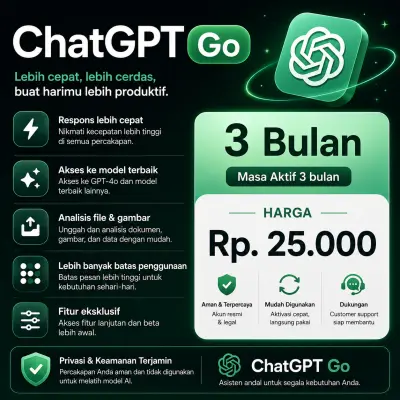 CHATGPT GO 3 BULAN