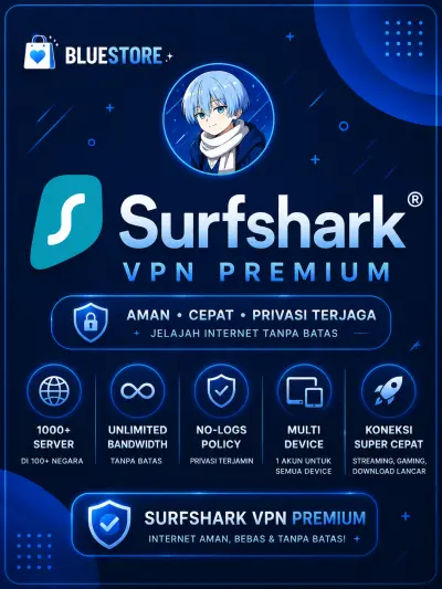 surfshark VPN 2 bulan