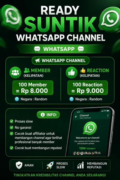 SUNTIK CHANNEL MEMBER WHATSAPP