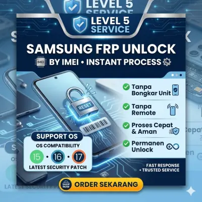 OFFLINE * FRP SAMSUNG BY IMEI LEVEL 5 ( A / M / F ) HIGH SECURITY